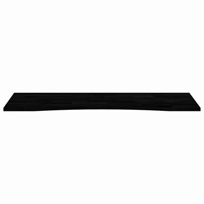 vidaXL Schreibtischplatte Dunkelbraun 140x50x2,5 cm Massivholz Eiche
