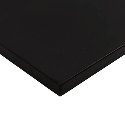 vidaXL Schreibtischplatte Dunkelbraun 80x60x2,5 cm Massivholz Eiche