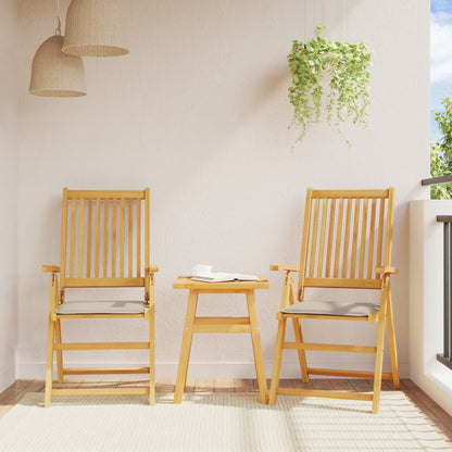 vidaXL Coussins de jardin 2 pcs Taupe 45x45x2 cm Carré