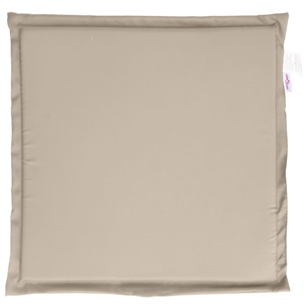vidaXL Coussins de jardin 2 pcs Taupe 45x45x2 cm Carré