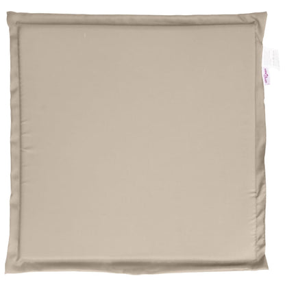 vidaXL Coussins de jardin 2 pcs Taupe 45x45x2 cm Carré