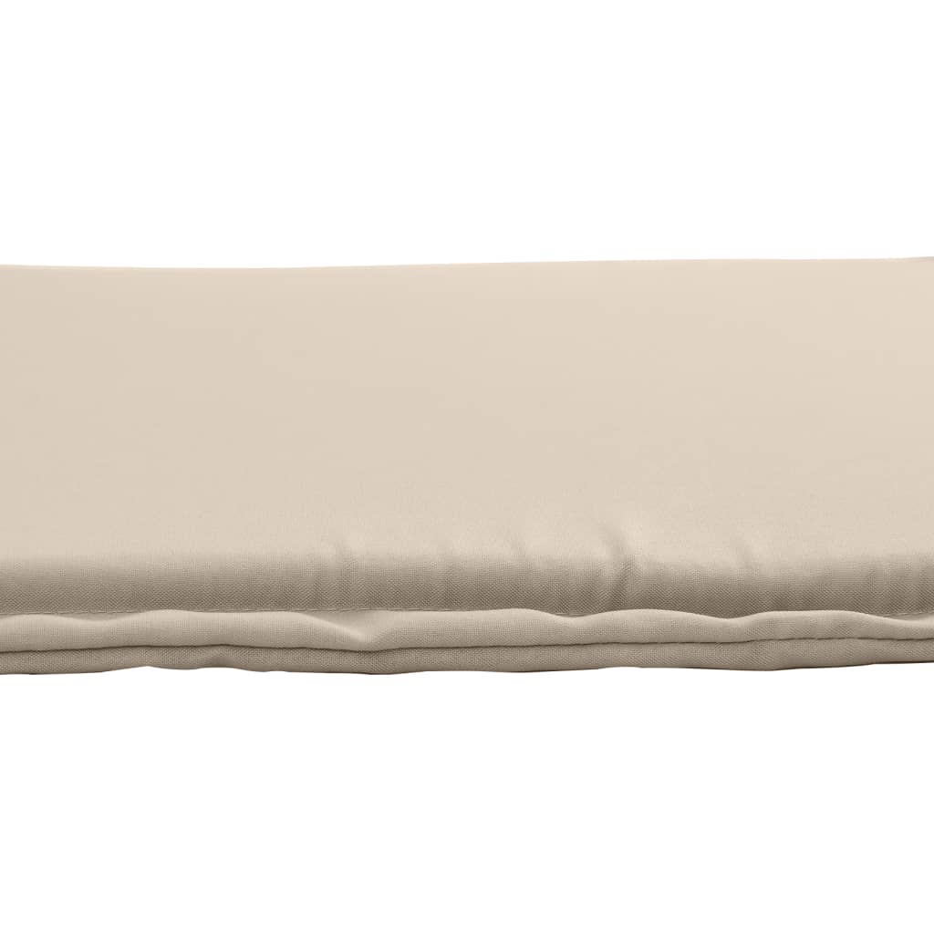vidaXL Coussins de jardin 2 pcs Taupe 45x45x2 cm Carré