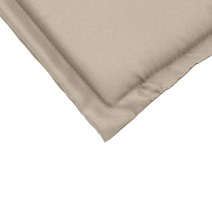 vidaXL Coussins de jardin 2 pcs Taupe 45x45x2 cm Carré