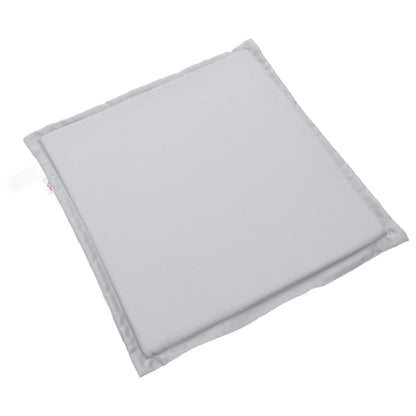 vidaXL Garten-Sitzkissen 2 Stk. Hellgrau 45x45x2 cm Quadratisch