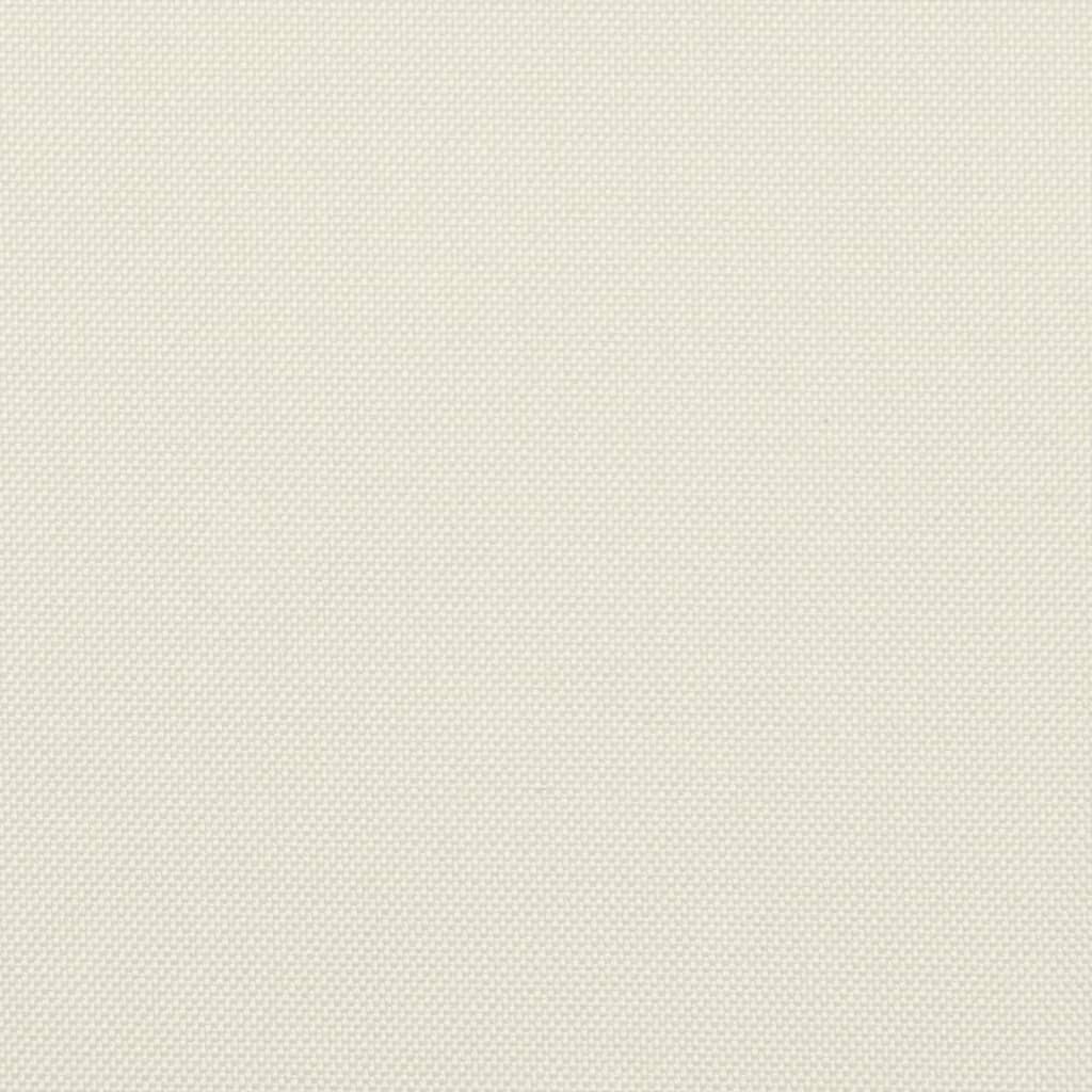 vidaXL Garten-Sitzkissen 2 Stk. Creme 45x45x2 cm Quadratisch
