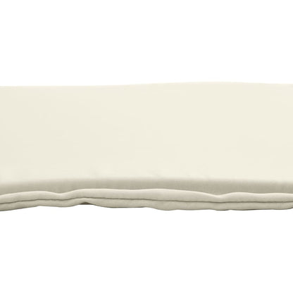 vidaXL Coussins de chaise de jardin 4 pcs Crème 45x45x2 cm Carré