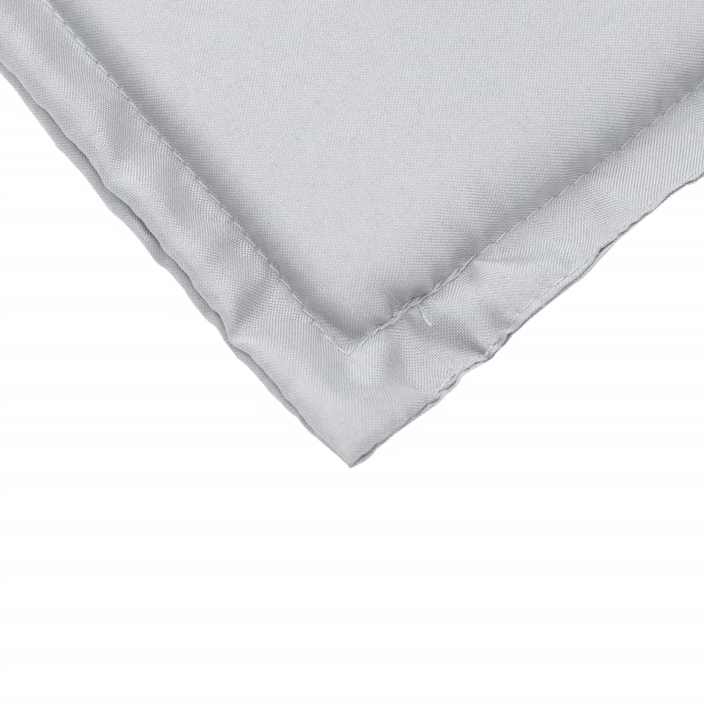 vidaXL Garten-Sitzkissen 6 Stk. Hellgrau 45x45x2 cm Quadratisch
