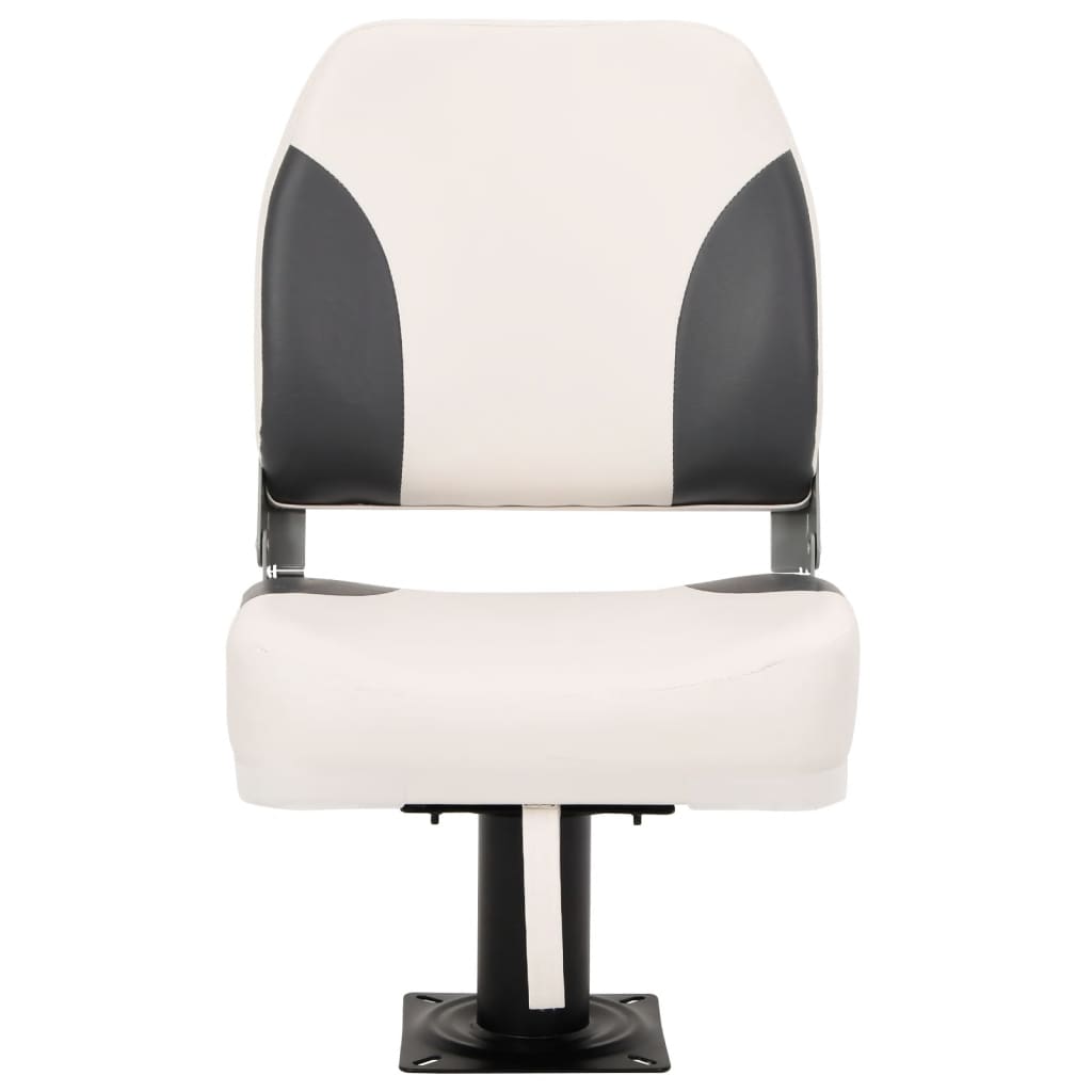 Klappbarer Bootsitz 2er-Set Niedrige Rückenlehne