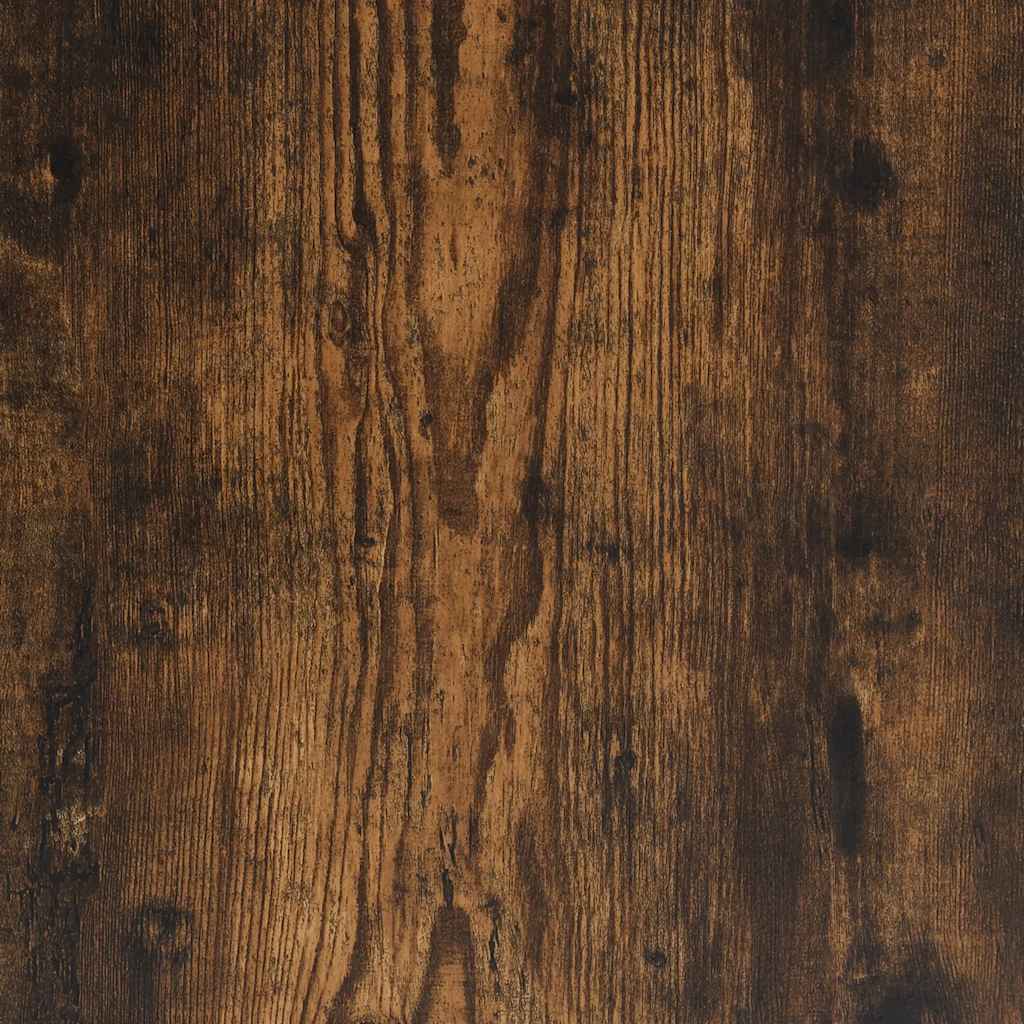 vidaXL Nachttisch Räuchereiche 45x50x50 cm Holzwerkstoff