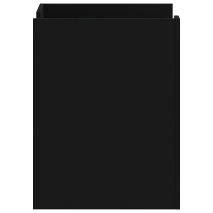 vidaXL Nachttisch Schwarz 45x50x65 cm Holzwerkstoff