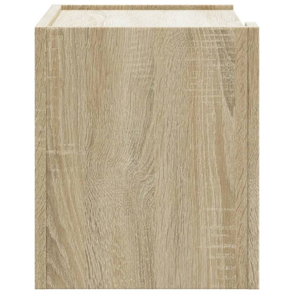 vidaXL Wand-Nachttisch Sonoma-Eiche 45x30x35 cm
