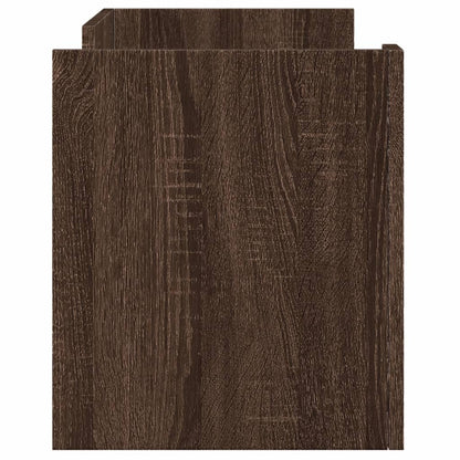 vidaXL TV-Schrank Braun Eichen-Optik 80x35x40 cm Holzwerkstoff