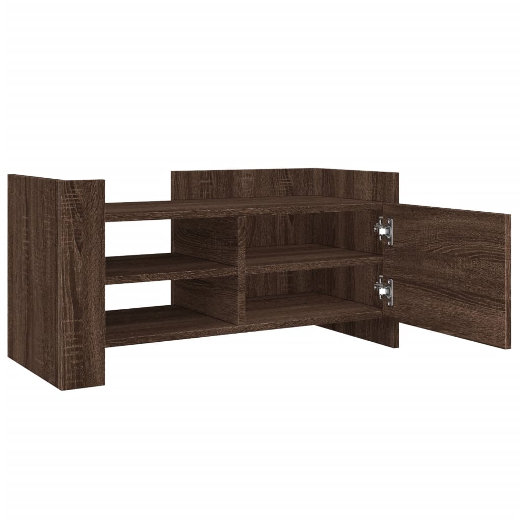 vidaXL TV-Schrank Braun Eichen-Optik 80x35x40 cm Holzwerkstoff
