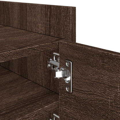 vidaXL TV-Schrank Braun Eichen-Optik 80x35x40 cm Holzwerkstoff