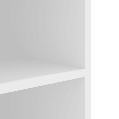 vidaXL Wandregal Weiß 75x35x60 cm Holzwerkstoff