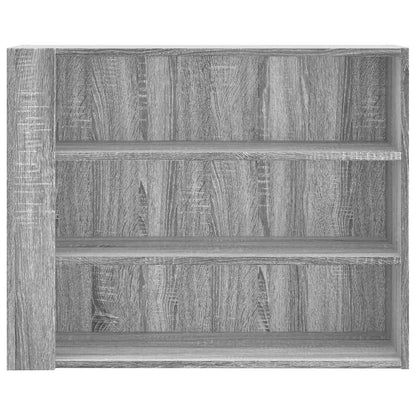vidaXL Étagère murale gris Sonoma 75x35x60 cm bois d'ingénierie
