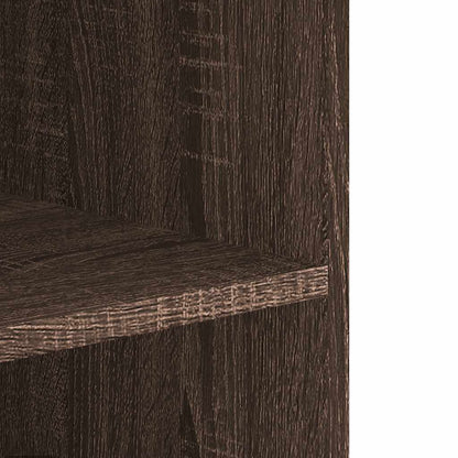 vidaXL Wandregal Braun Eichen-Optik 75x35x60 cm Holzwerkstoff