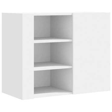 vidaXL Étagère murale Blanc 75x35x60 cm Bois d'ingénierie