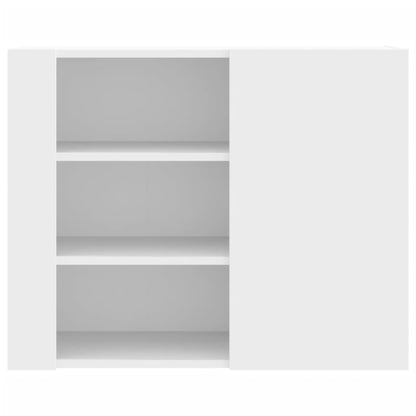 vidaXL Étagère murale Blanc 75x35x60 cm Bois d'ingénierie
