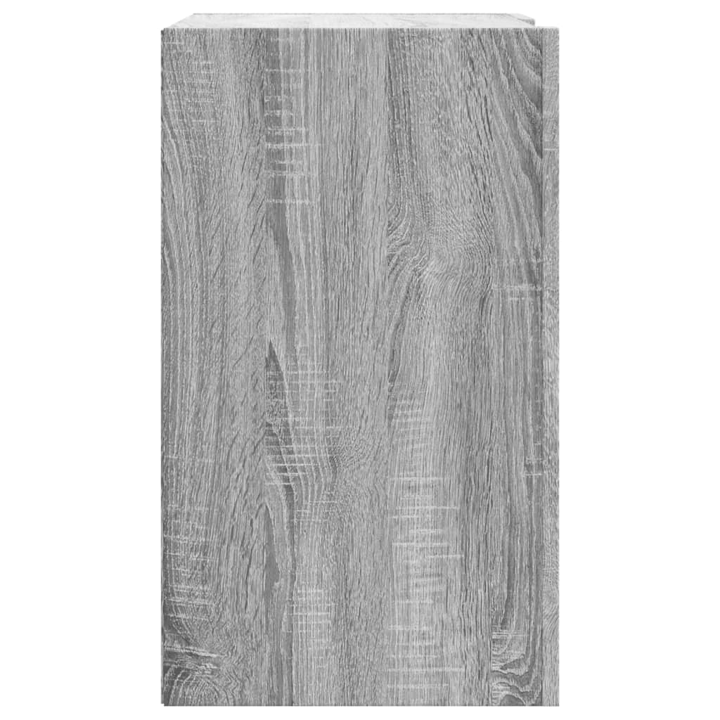 vidaXL Étagère murale gris Sonoma 75x35x60 cm bois d'ingénierie
