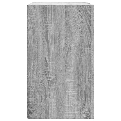 vidaXL Étagère murale gris Sonoma 75x35x60 cm bois d'ingénierie