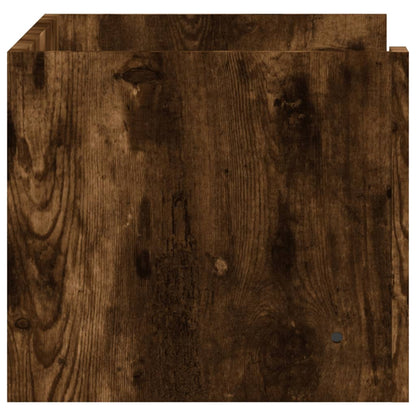 vidaXL Wandregal Räuchereiche 70,5x35x30,5 cm Holzwerkstoff
