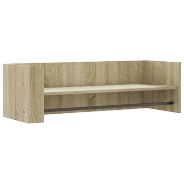 vidaXL Étagère murale chêne sonoma 100x35x30,5 cm bois d'ingénierie