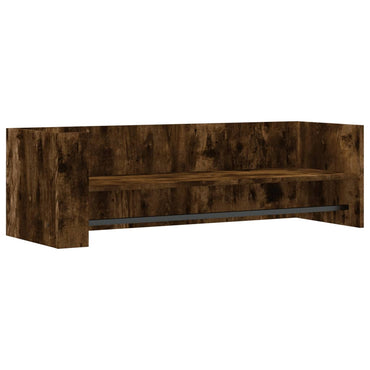 vidaXL Étagère murale chêne fumé 100x35x30,5 cm bois d'ingénierie