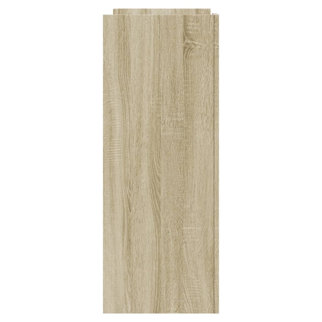 vidaXL Table console chêne Sonoma 100x35x90 cm Bois d'ingénierie