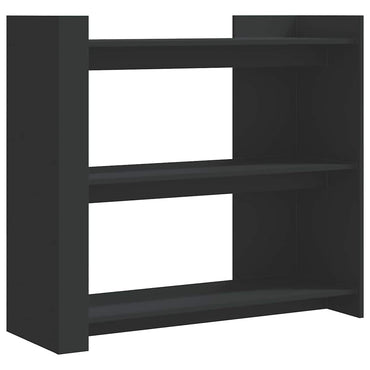 vidaXL Console Noire 100x35x90 cm Bois d'ingénierie