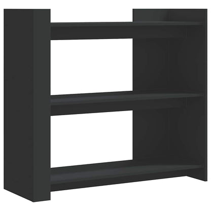 vidaXL Console Noire 100x35x90 cm Bois d'ingénierie