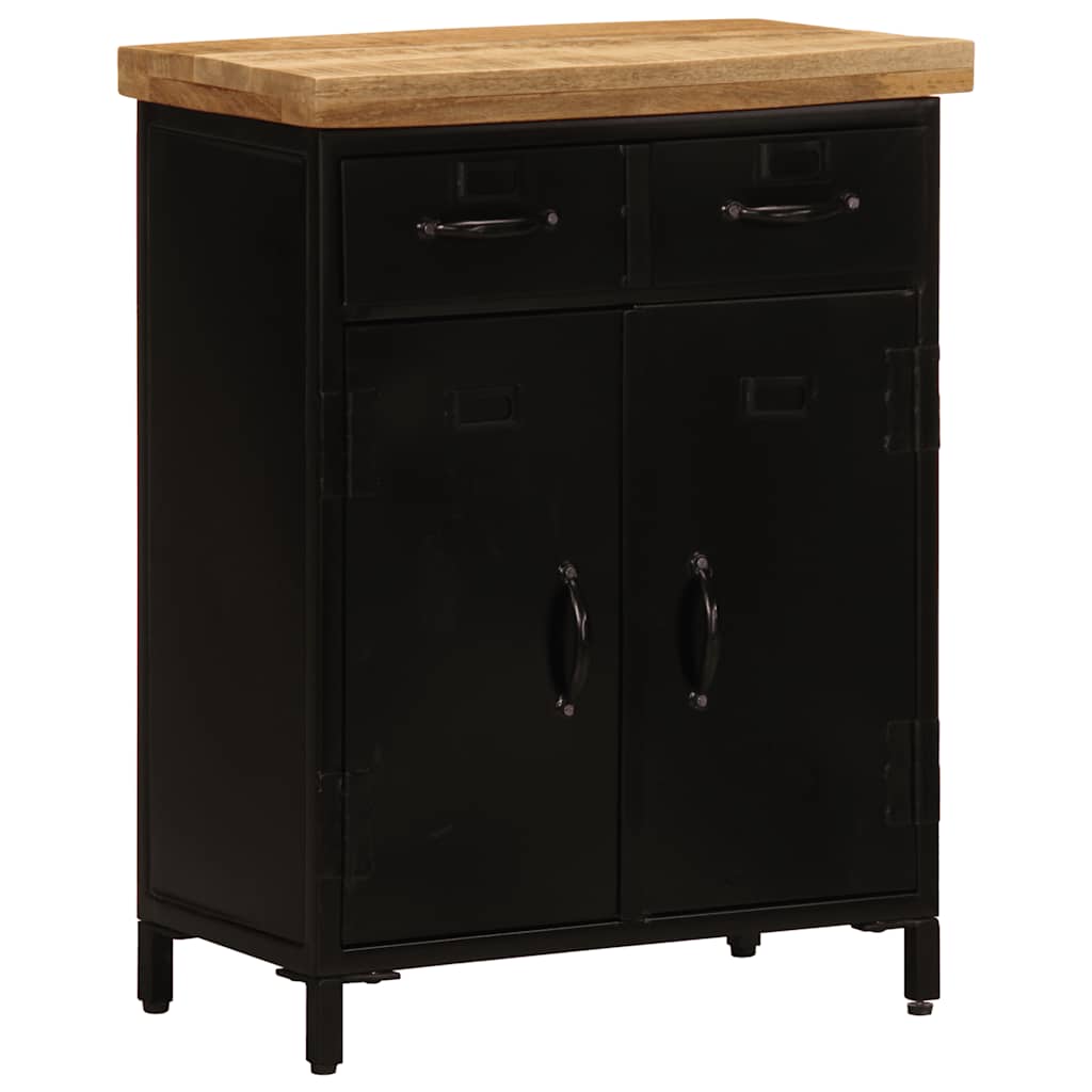 vidaXL Sideboard 55x30x71 cm Massivholz Mango