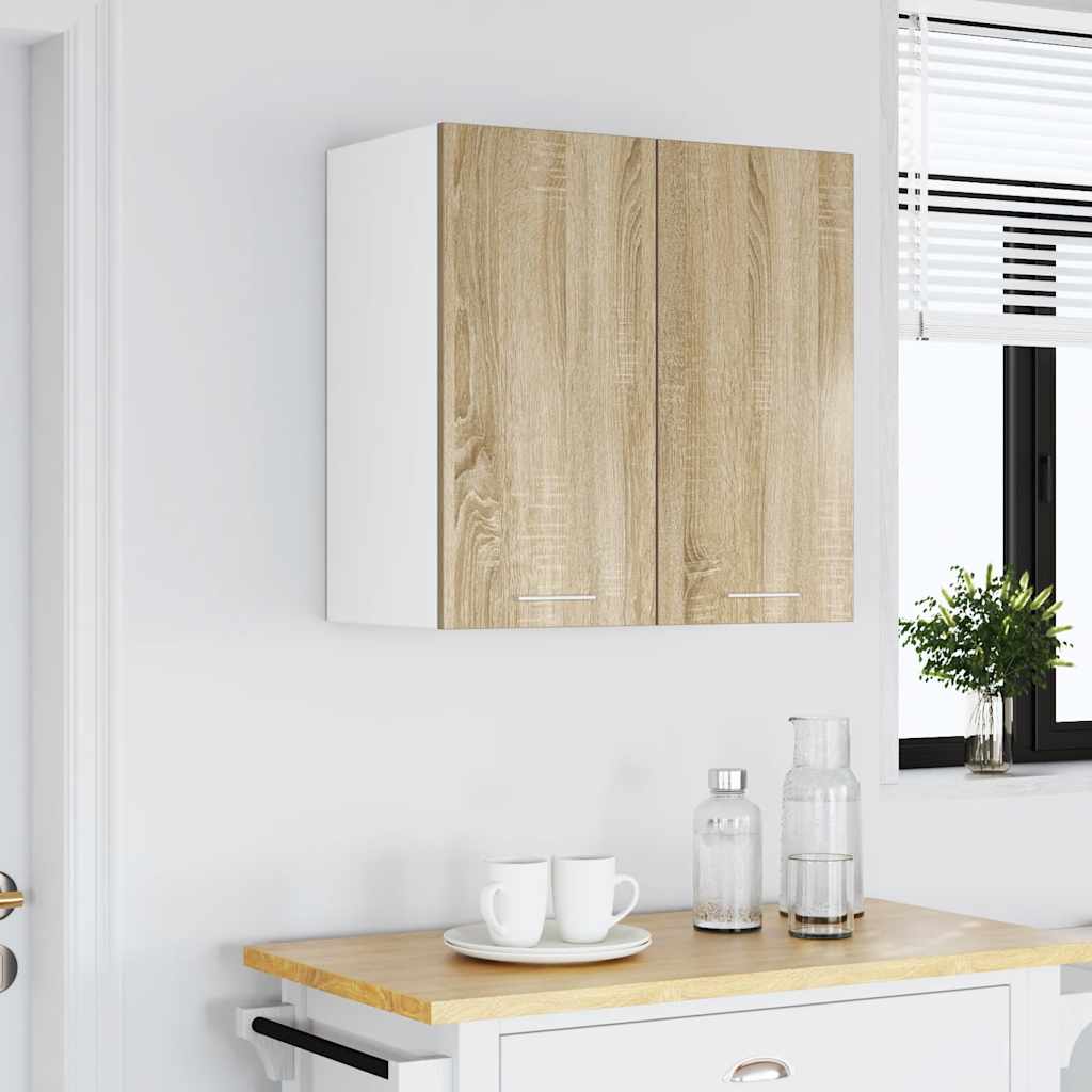 vidaXL Hängeschrank Lyon Sonoma-Eiche 60x31x60 cm Holzwerkstoff