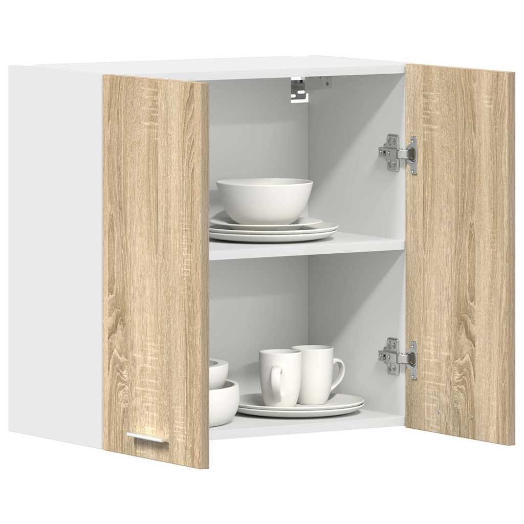 vidaXL Hängeschrank Lyon Sonoma-Eiche 60x31x60 cm Holzwerkstoff
