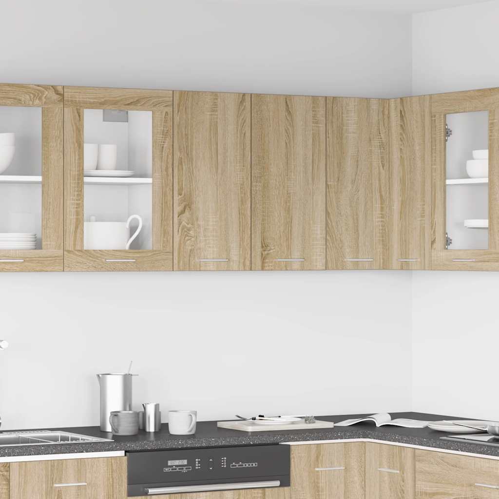 vidaXL Hängeschrank Lyon Sonoma-Eiche 60x31x60 cm Holzwerkstoff