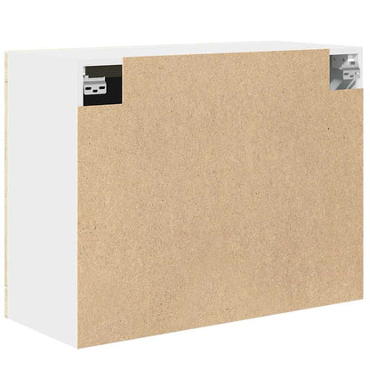 vidaXL Hängeglasschrank Lyon Sonoma-Eiche 80x31x60 cm Holzwerkstoff