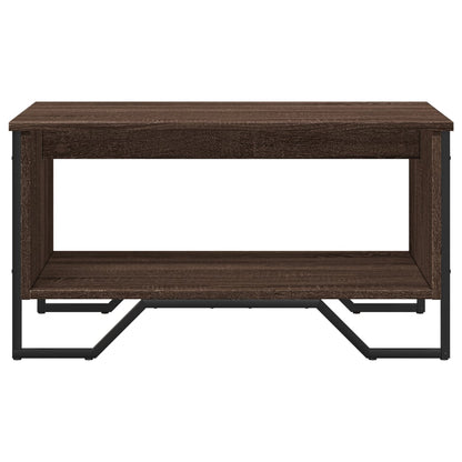 vidaXL Couchtisch Braun Eichen-Optik 75x51x40 cm Holzwerkstoff