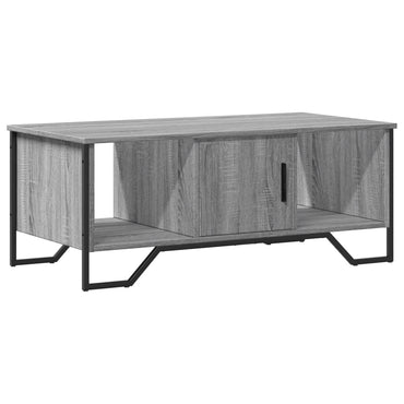 vidaXL Table basse gris Sonoma 100x51x40 cm aggloméré