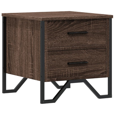 vidaXL Nachttisch Eichen-Optik 40x41x40 cm Holzwerkstoff