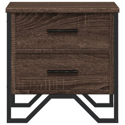 vidaXL Nachttisch Eichen-Optik 40x41x40 cm Holzwerkstoff