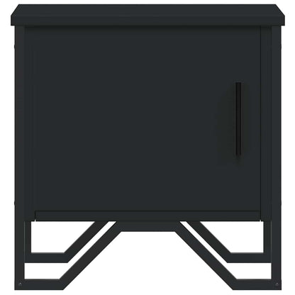vidaXL Nachttisch Schwarz 40x30x40 cm Holzwerkstoff