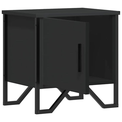 vidaXL Nachttisch Schwarz 40x30x40 cm Holzwerkstoff