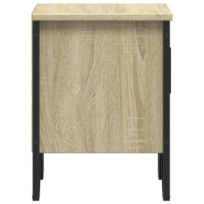 vidaXL Nachttische 2 Stk. Sonoma-Eiche 40x30x40 cm Holzwerkstoff