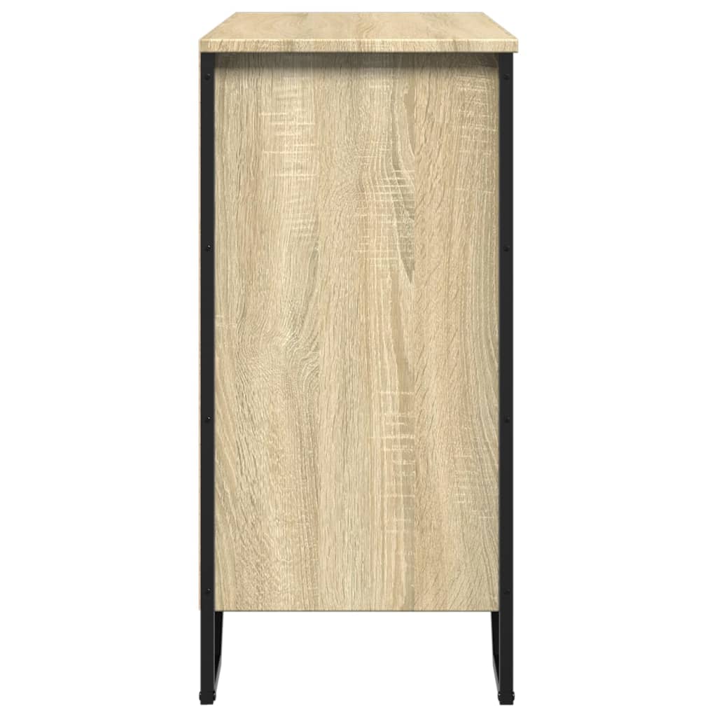 vidaXL Buffet Chêne Sonoma 78x35,5x74,5 cm Bois d'ingénierie