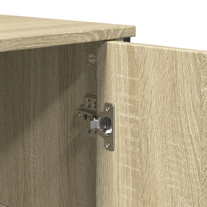 vidaXL Buffet Chêne Sonoma 78x35,5x74,5 cm Bois d'ingénierie