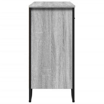 vidaXL Buffet gris Sonoma 79,5x35,5x74,5 cm Bois d'ingénierie