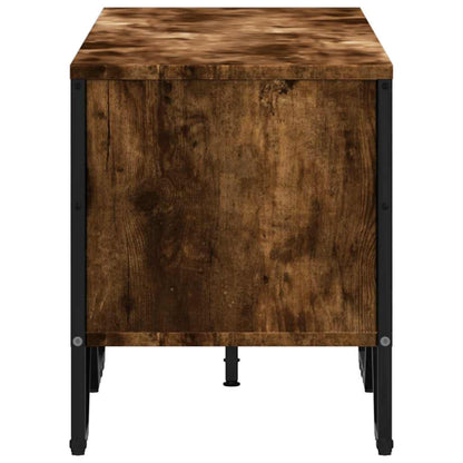 vidaXL TV-Schrank Räuchereiche 122x34x41 cm Holzwerkstoff