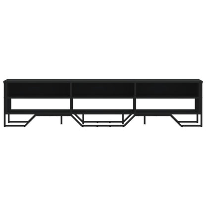 vidaXL TV-Schrank Schwarz 180x34x41 cm Holzwerkstoff