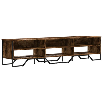vidaXL TV-Schrank Räuchereiche 180x34x41 cm Holzwerkstoff