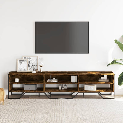vidaXL TV-Schrank Räuchereiche 180x34x41 cm Holzwerkstoff